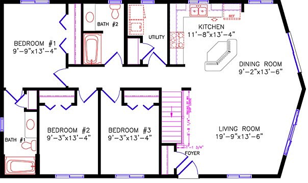 Floor Plan: 2055 Lakewood