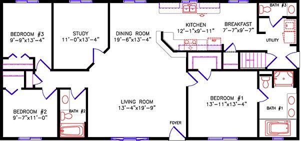 Floor Plan: 2100 Springdale