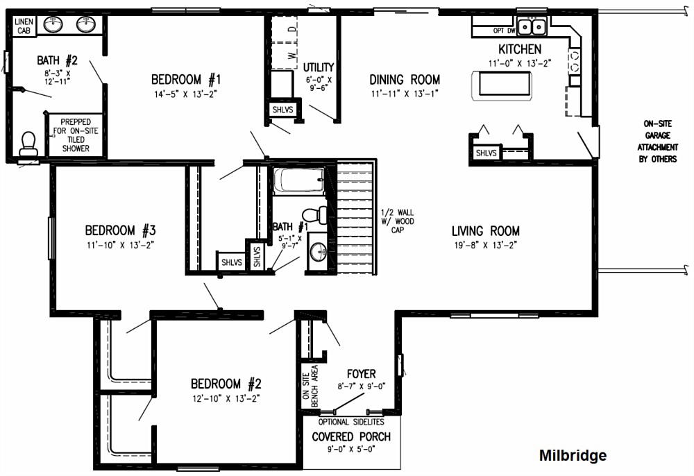 Floor Plan: Milbridge