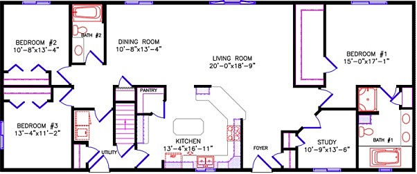 Floor Plan: 1615 Cambridge