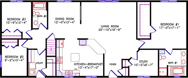 Alternate Floor Plan: 1620 Cambridge