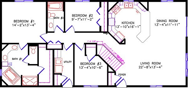 Floor Plan: 2000 Lakewood