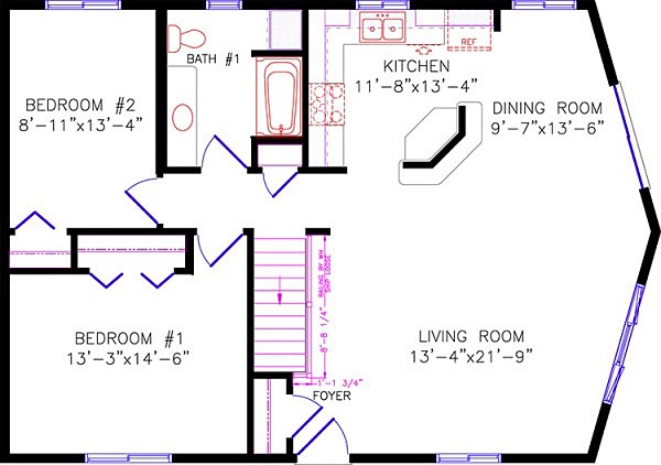 Floor Plan: 2035 Lakewood