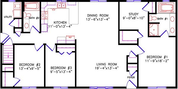 Floor Plan: 2225 Brookdale