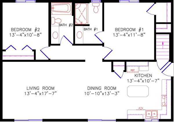Alternate Floor Plan: 2276 Brookdale
