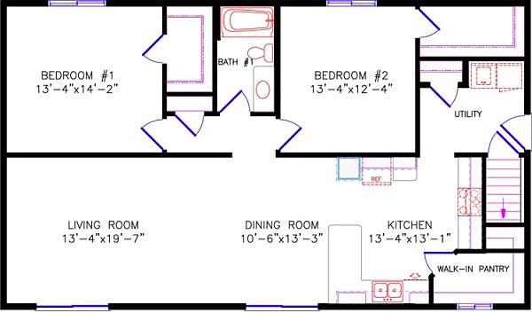 Alternate Floor Plan: 2277 Brookdale