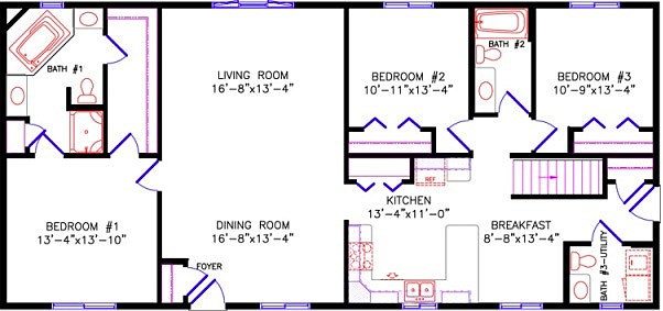 Floor Plan: 2285 Brookdale