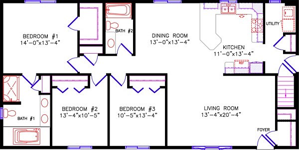 Alternate Floor Plan: 2300 Brookdale