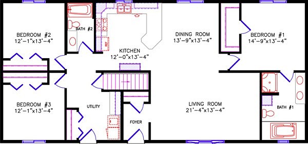 Alternate Floor Plan: 2310 Brookdale