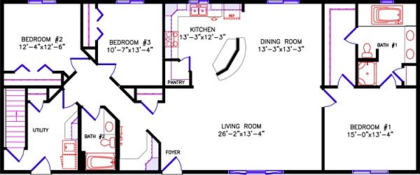 Alternate Floor Plan: 2321 Brookdale