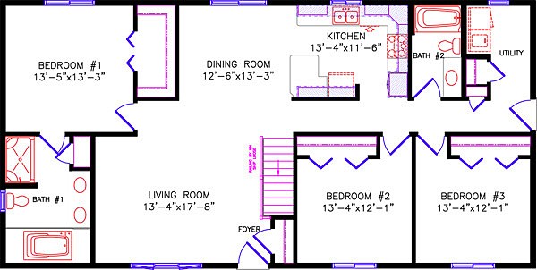 Alternate Floor Plan: 2581 Landmark