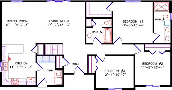 Alternate Floor Plan: 2732 Regency