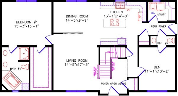 Floor Plan: 3010 Mapleton