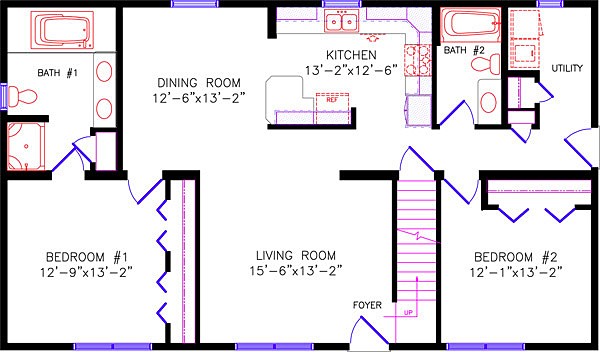 Alternate Floor Plan: 3510 Telmark