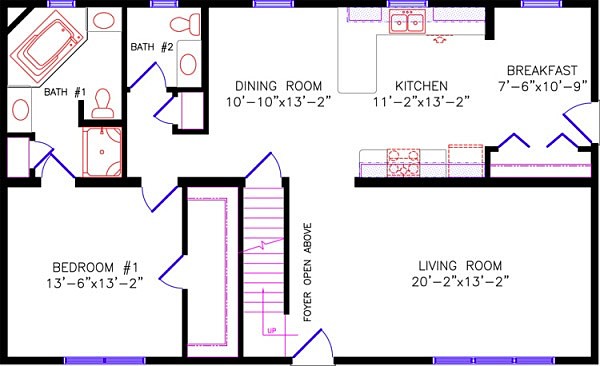 Floor Plan: 3560 Telmark