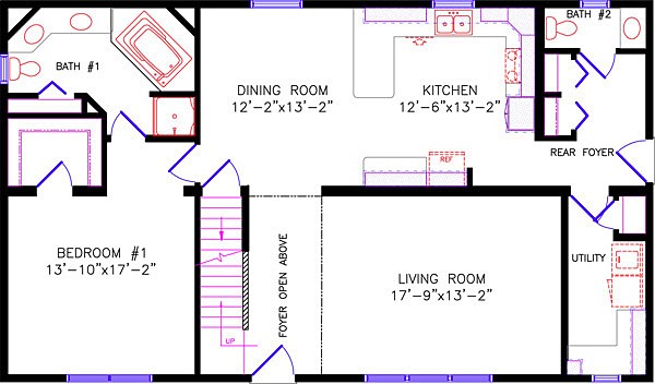 Alternate Floor Plan: 3570 Telmark
