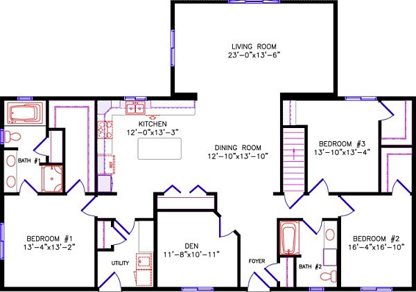 Alternate Floor Plan: 3676 Spectrum