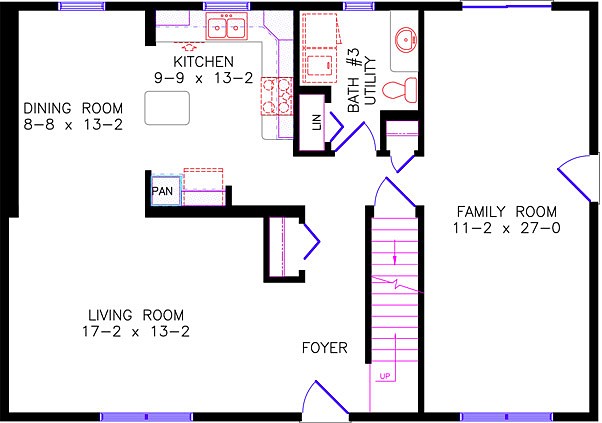 Floor Plan: 3830 Thomasville