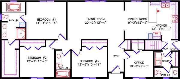 Alternate Floor Plan: 4111 Covington