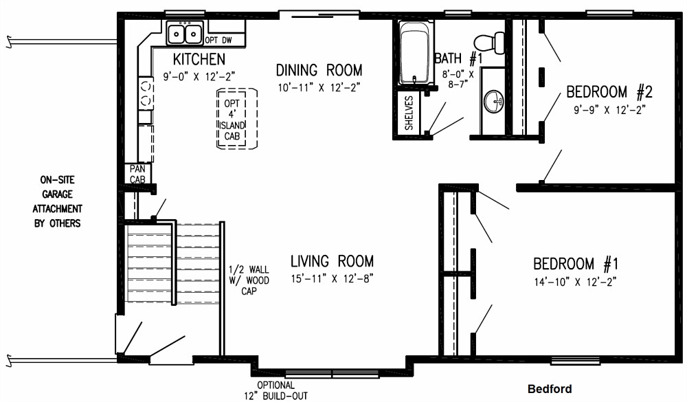 Floor Plan: Bedford