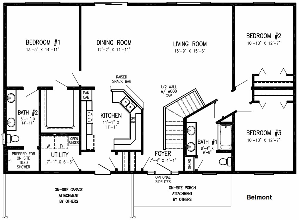 Floor Plan: Belmont