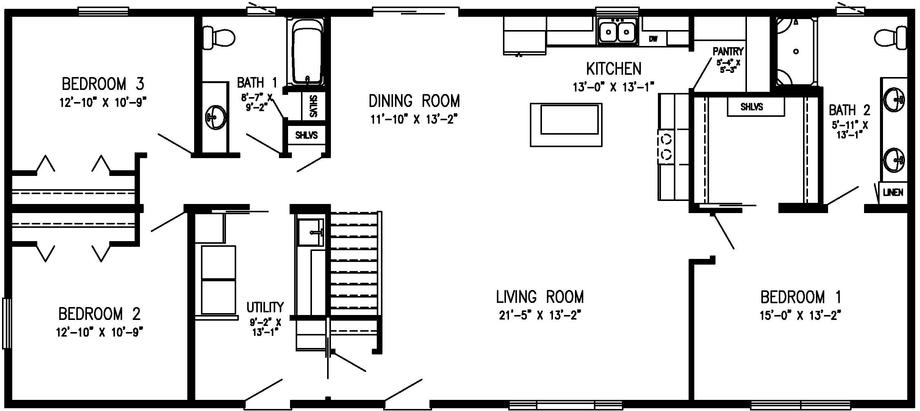 Floor Plan: Granite Bay