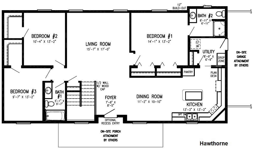 Floor Plan: Hawthorne