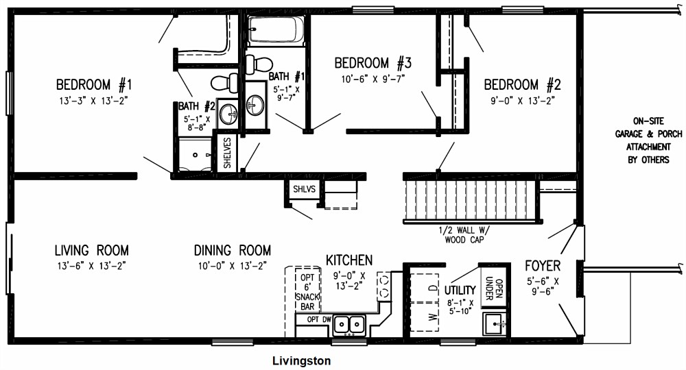 Floor Plan: Livingston