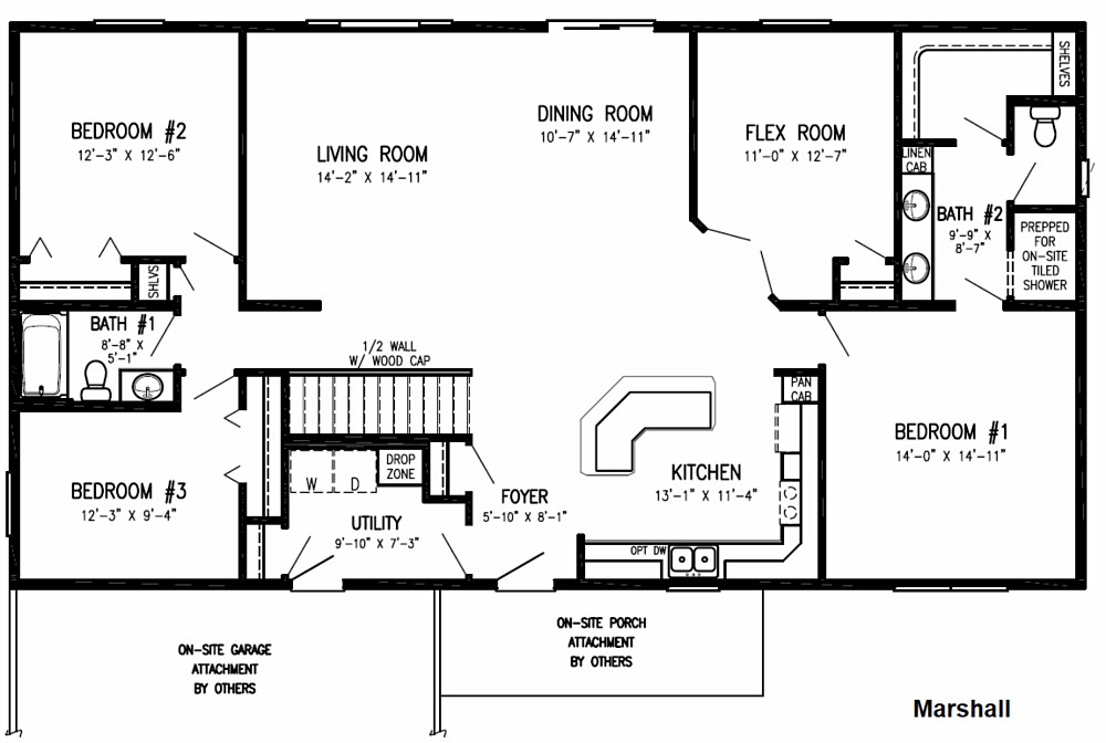 Floor Plan: Marshall