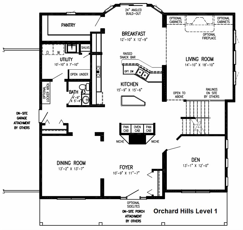 Floor Plan: Orchard Hills
