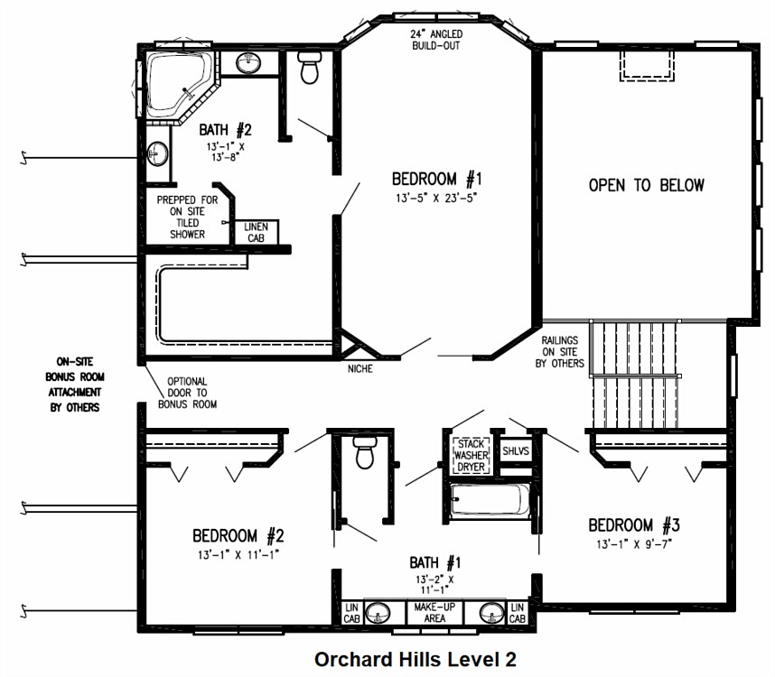 Floor Plan: Orchard Hills