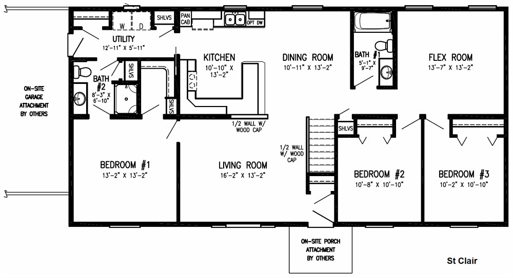 Floor Plan: St Clair