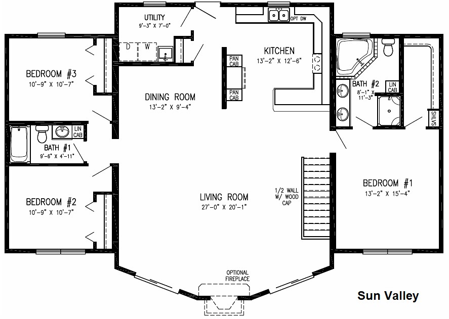 Floor Plan: Sun Valley