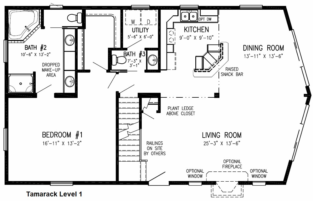 Floor Plan: Tamarack