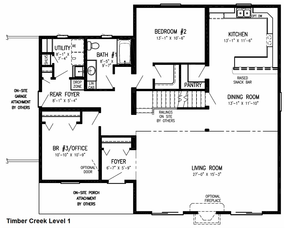 Floor Plan: Timber Creek