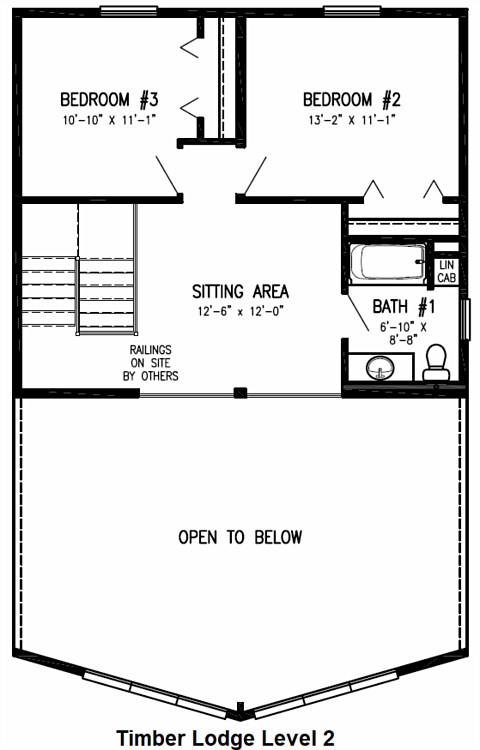 Floor Plan: Timber Lodge